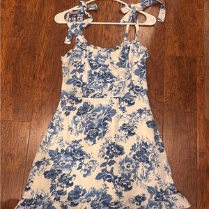 AQUA Mini Floral Dress